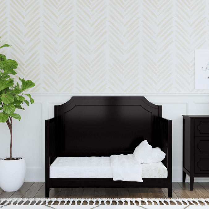 M11441E,DaVinci,Chloe Regency 4-in-1 Convertible Crib in Ebony