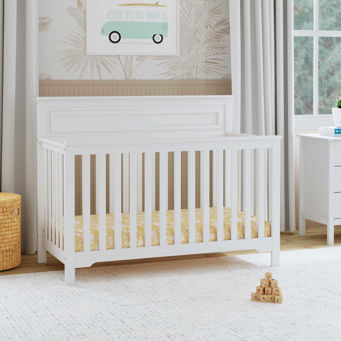 M4301W,DaVinci,Autumn 4-in-1 Convertible Crib in White Finish