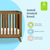 M22501L,DaVinci,Otto 3-in-1 Convertible Crib in Walnut