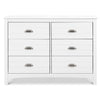 F16906W,Carter's,Nolan 6-Drawer Double Dresser in White