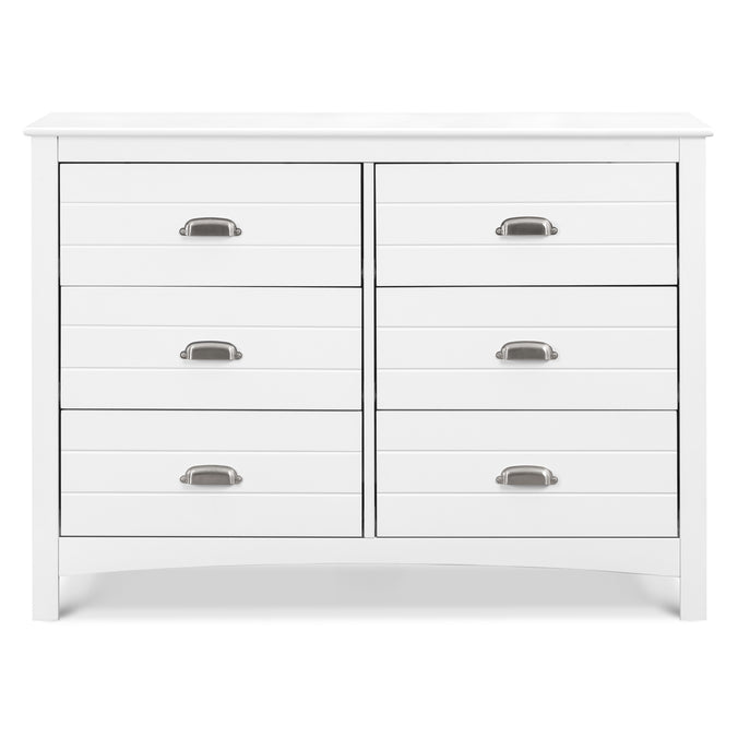 F16906W,Carter's,Nolan 6-Drawer Double Dresser in White