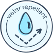Image of badge icon water-repellent