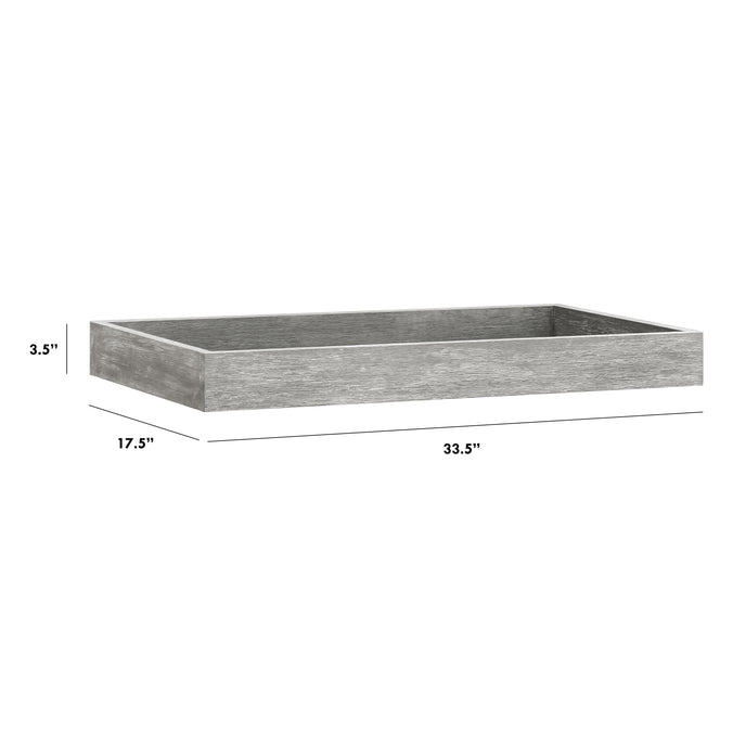 M0219CTG,The MDB Family,Universal Removable Changing Tray in Cottage Grey