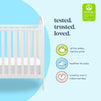 M23901W,DaVinci,Beau 3-in-1 Convertible Crib in White