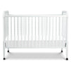 M7391W,DaVinci,Jenny Lind Stationary Crib In White Finish