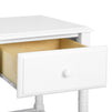 M7360W,DaVinci,Jenny Lind Spindle Nightstand in White