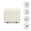 M13985PCM,DaVinci,Davinci Universal Gliding Ottoman in Performance Cream Linen