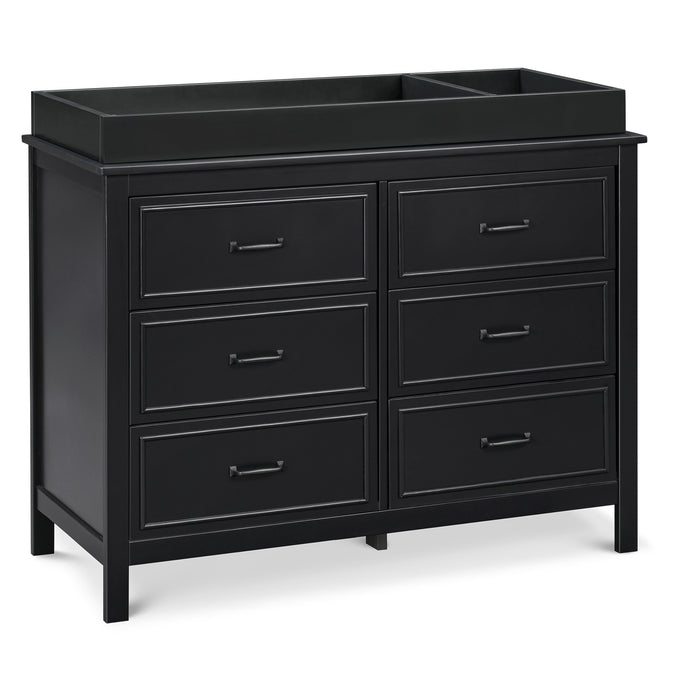 M12826E,DaVinci,Charlie 6-Drawer Double Dresser in Ebony