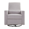 M10887GCM,DaVinci,Piper Recliner in Grey Finish w/Cream Piping