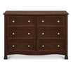 M5529Q,DaVinci,Kalani 6-Drawer Double Wide Dresser in Espresso Finish