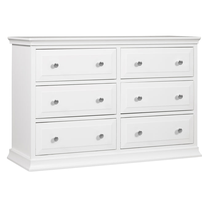 M4426W,DaVinci,DaVinci Signature 6-Drawer Double Dresser in White