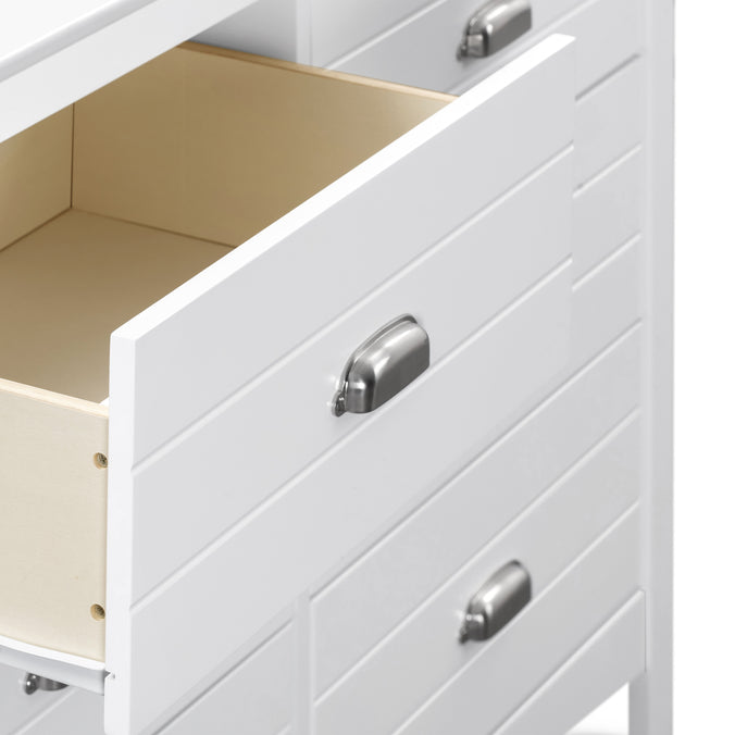 F16906W,Carter's,Nolan 6-Drawer Double Dresser in White