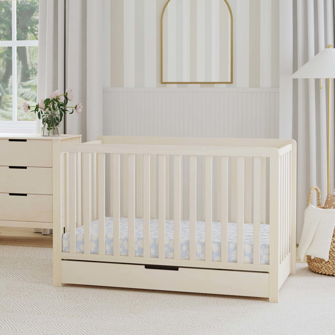 F11951NX,Carter's,Colby 4-in-1 Convertible Crib w/ Trundle Drawer in Washed Natural