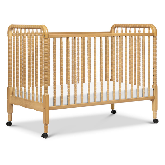 M7391HY,DaVinci,Jenny Lind Stationary Crib in Honey