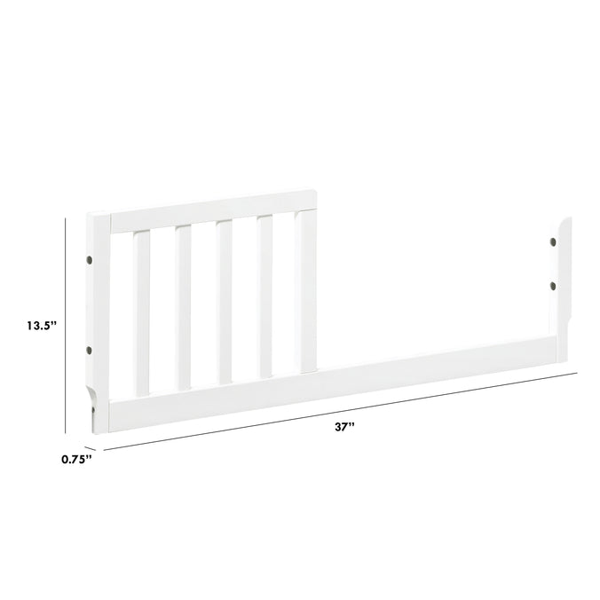 M20399W,The MDB Family,Mini Toddler Bed Conversion Kit in White