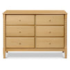 M7326HY,DaVinci,Jenny Lind Spindle 6-Drawer Dresser in Honey