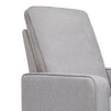 M21087MIG,DaVinci,Casey Pillowback Swivel Glider in Misty Grey