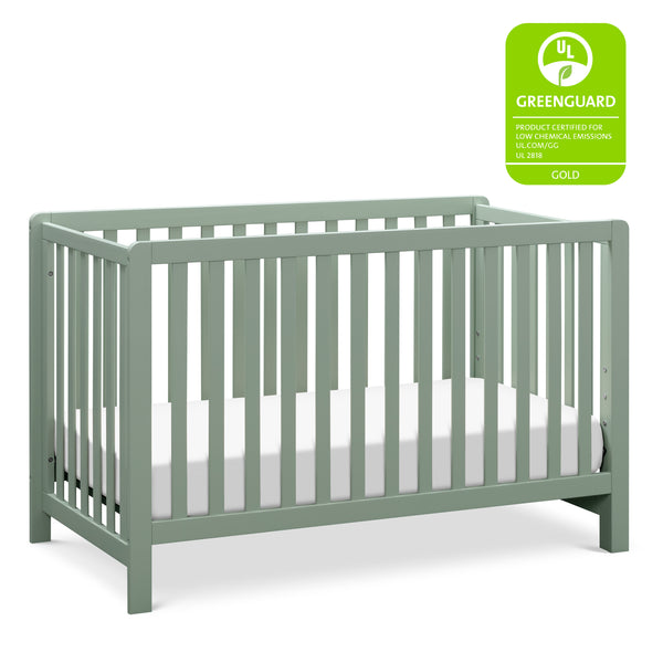 F11901NX,Colby 4-in-1 Low-profile Convertible Crib in Washed Natural Light Sage