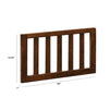 M12599Q,The MDB Family,Toddler Bed Conversion Kit in Espresso