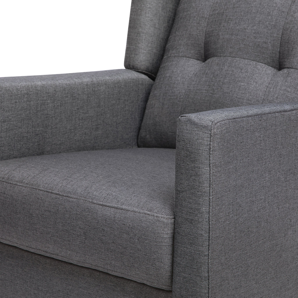 M21287SHG,Maddox Recliner and Swivel Glider in Shadow Grey