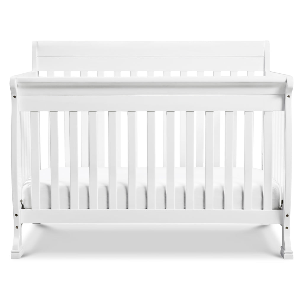 M5501W,Kalani 4-in-1 Convertible Crib in White Finish