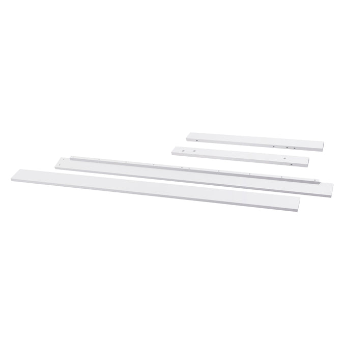M12899W,The MDB Family,Twin Size Conversion Kit for Charlie Mini Combo in White