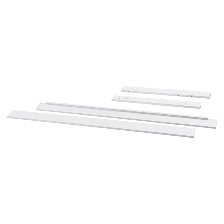 M12899W,The MDB Family,Twin Size Conversion Kit for Charlie Mini Combo in White