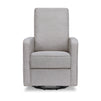 M21087MIG,DaVinci,Casey Pillowback Swivel Glider in Misty Grey