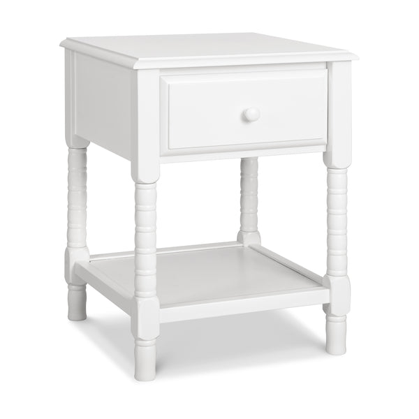 M7360W,Jenny Lind Spindle Nightstand in White White