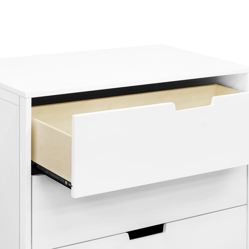 W4923WN,Marley 3-Drawer Dresser in White/Natural