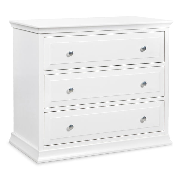 M4423W,DaVinci Signature 3-Drawer Dresser in White White