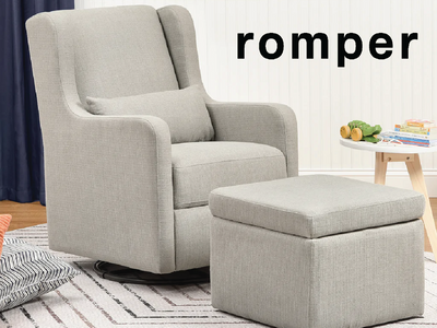 Romper: The 7 Best Nursery Chairs For Small Spaces image