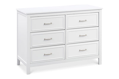 DaVinci Baby Charlie 6-Drawer Double Dresser in White