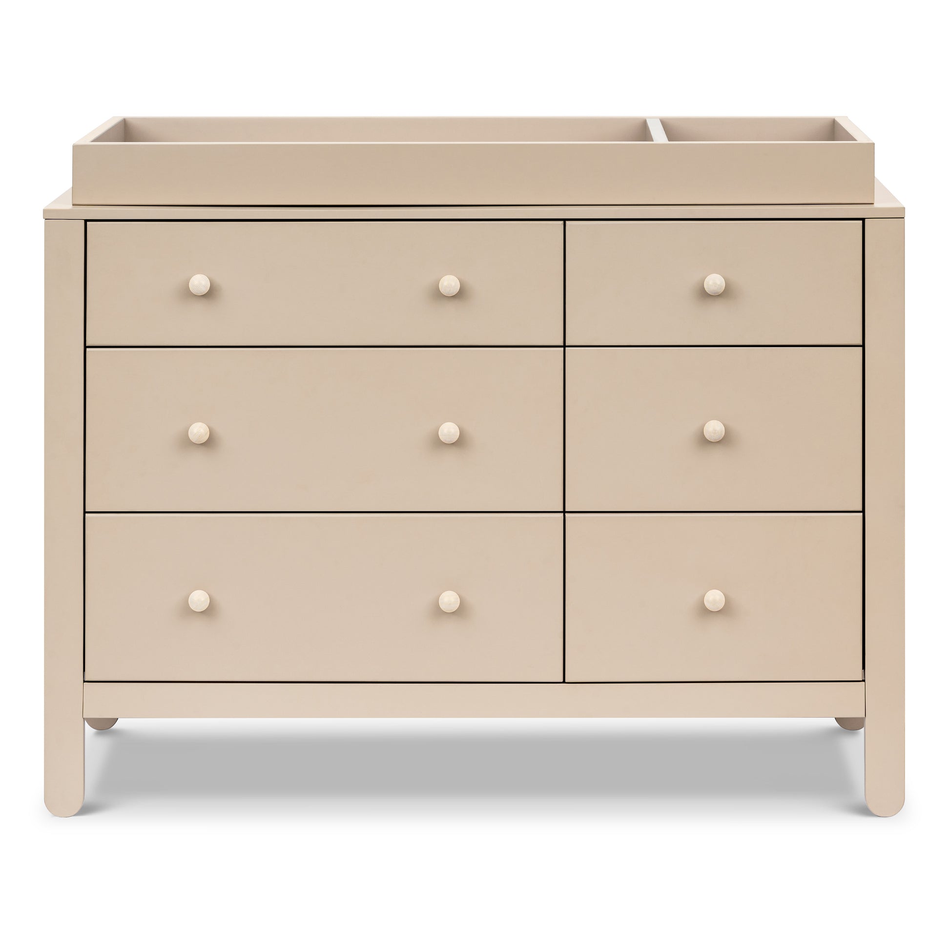 F30326TPENX,Carter's,Marisol 6-Drawer Dresser in Taupe/Washed Natural