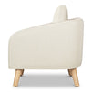 M30703VNLF,DaVinci,Nina Kids Chair in Vanilla with Light Wood Feet