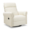 M24386VN,DaVinci,Suzy Flex Swivel Recliner w/ Adj. Arms & Headrest in Vanilla