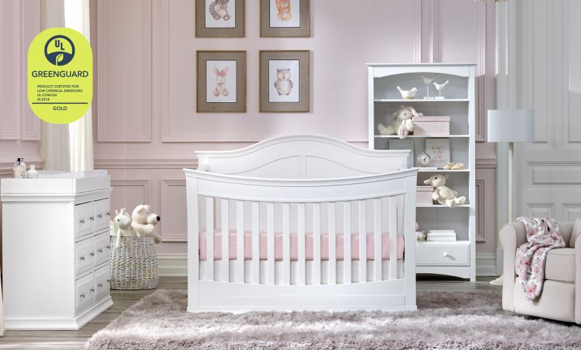 Davinci meadow crib dark java top
