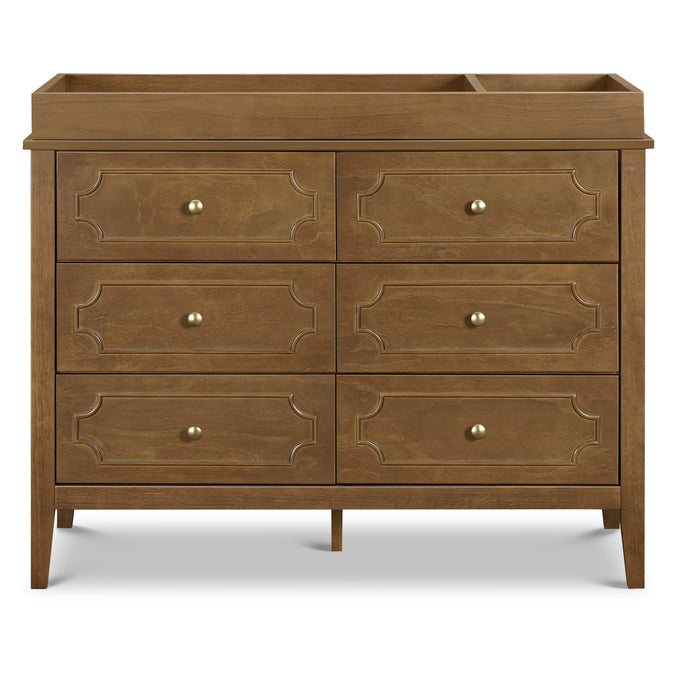 M11426L,DaVinci,Chloe Regency 6-Drawer Dresser in Walnut