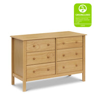 M5966HY,DaVinci,Jayden 6-Drawer Double Wide Dresser in Honey