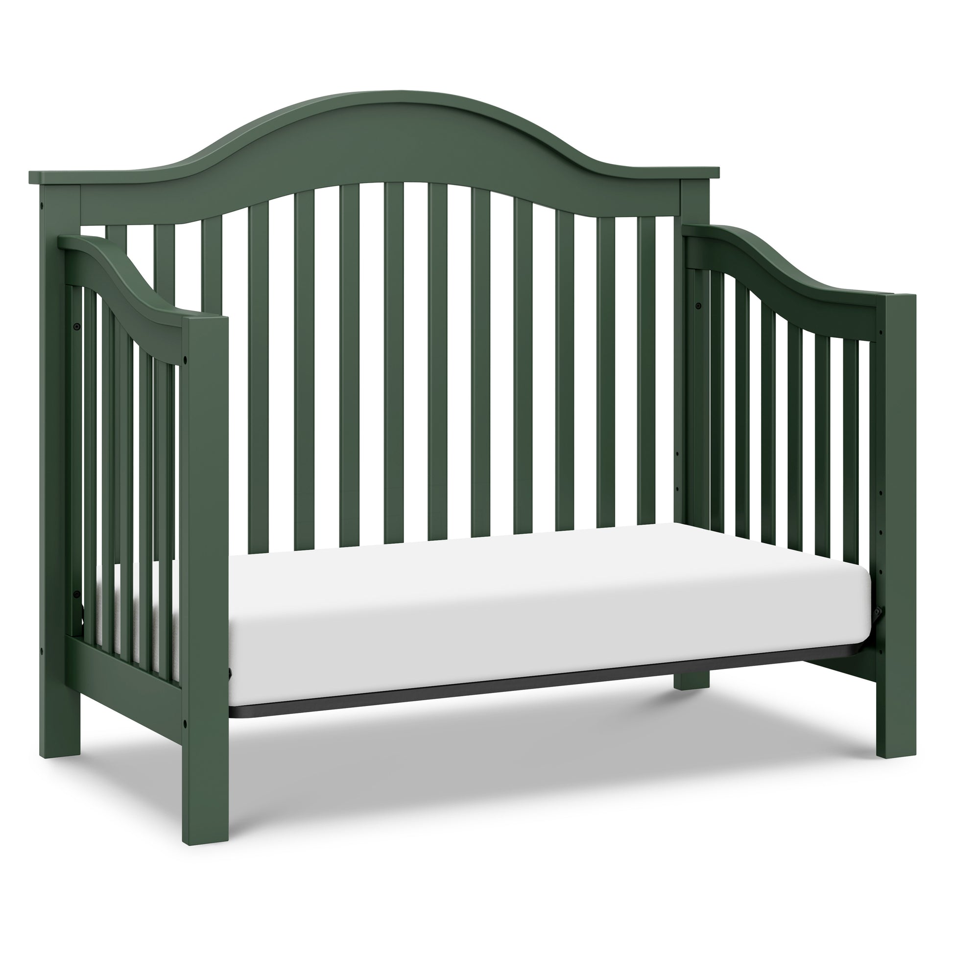 M5981FRGR,DaVinci,Jayden 4-in-1 Convertible Crib in Forest Green