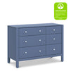 F30326CVBPB,Carter's,Marisol 6-Drawer Dresser in Cove Blue/Powder Blue