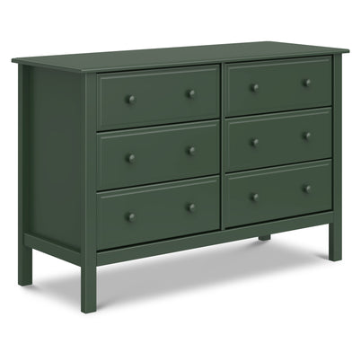 M5966FRGR,DaVinci,Jayden 6-Drawer Double Wide Dresser in Forest Green
