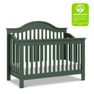 M5981FRGR,DaVinci,Jayden 4-in-1 Convertible Crib in Forest Green