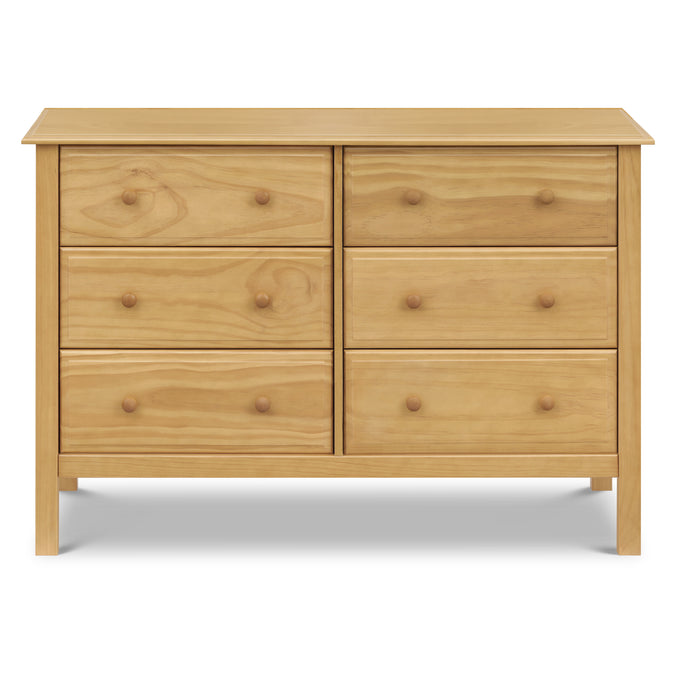 M5966HY,DaVinci,Jayden 6-Drawer Double Wide Dresser in Honey