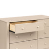 F30326TPENX,Carter's,Marisol 6-Drawer Dresser in Taupe/Washed Natural