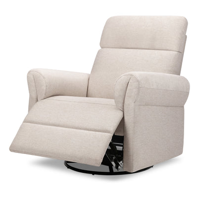 M24386BH,DaVinci,Suzy Flex Swivel Recliner w/ Adj. Arms & Headrest in Beach