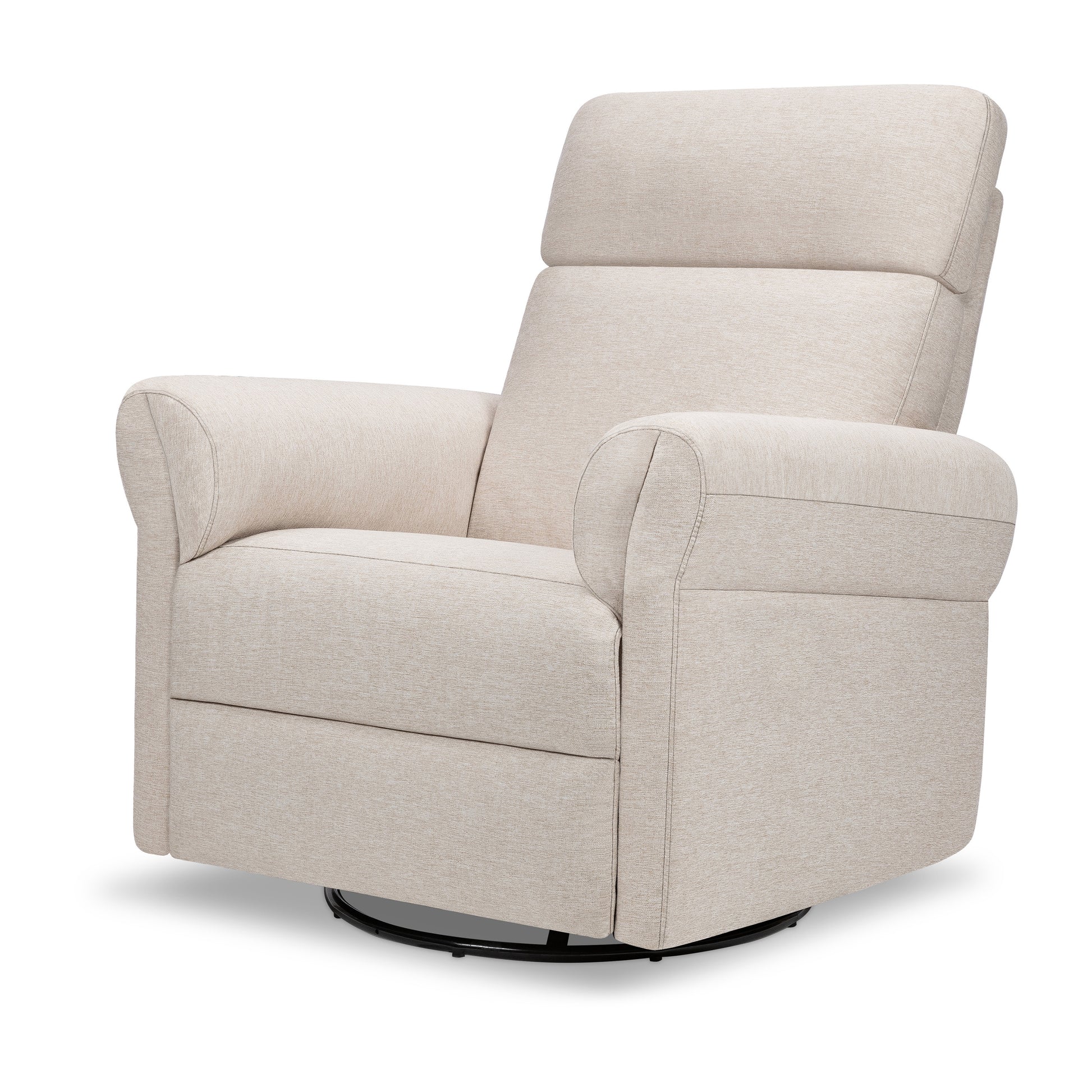 M24386BH,DaVinci,Suzy Flex Swivel Recliner w/ Adj. Arms & Headrest in Beach