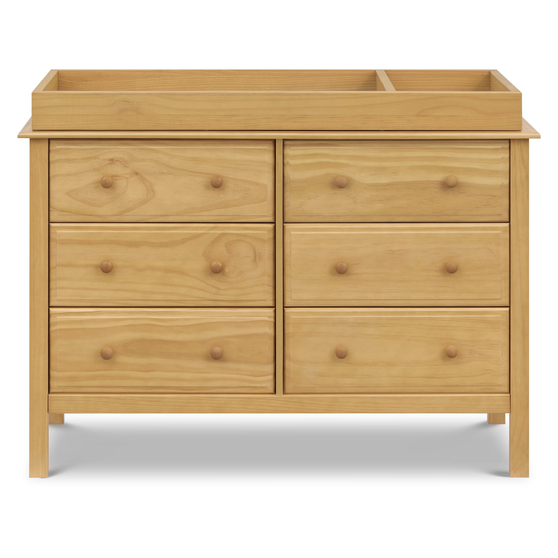 M5966HY,DaVinci,Jayden 6-Drawer Double Wide Dresser in Honey