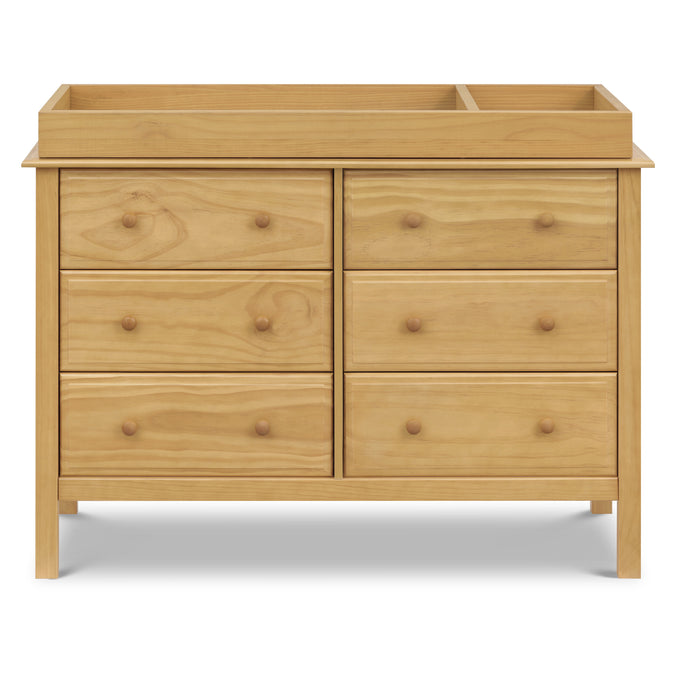 M5966HY,DaVinci,Jayden 6-Drawer Double Wide Dresser in Honey