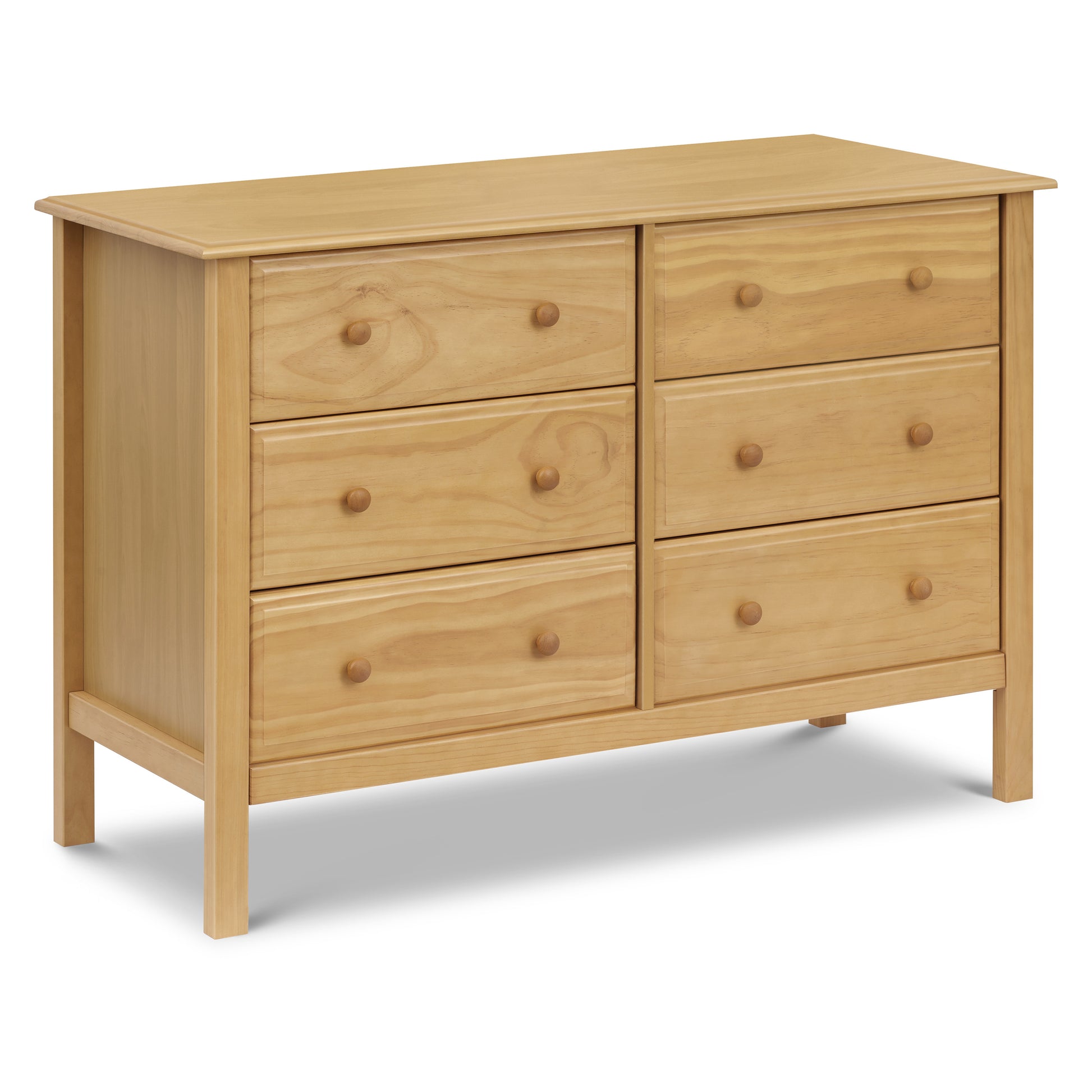 M5966HY,DaVinci,Jayden 6-Drawer Double Wide Dresser in Honey